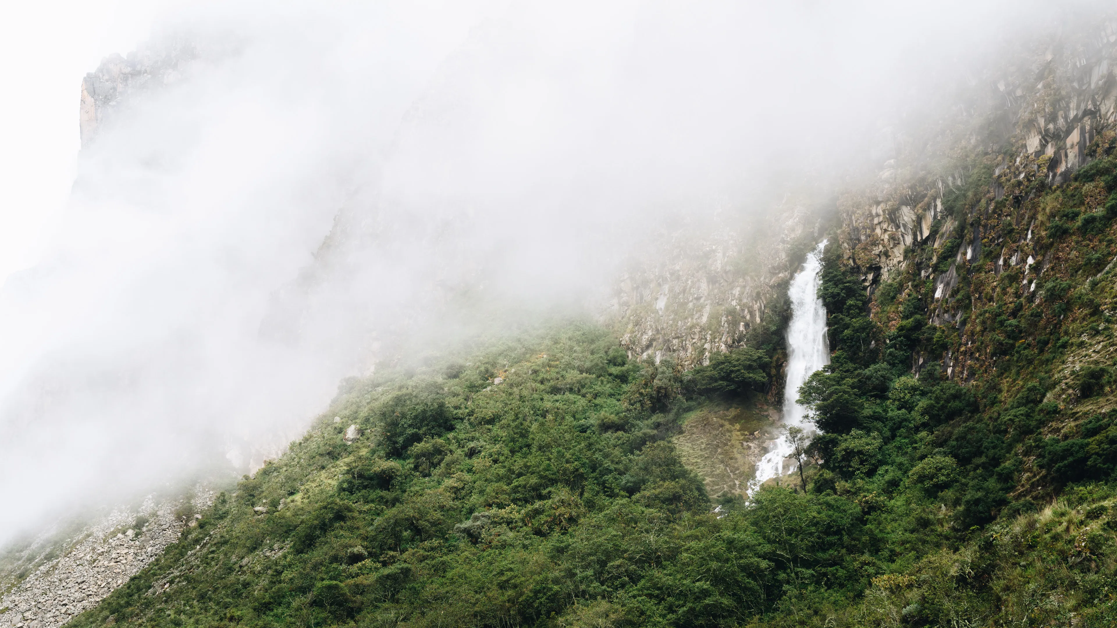 Fog rolling in